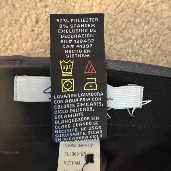 NWOT Greg Norman Collection Gray Dress Pants With Shark Logo - Picture 7 of 7